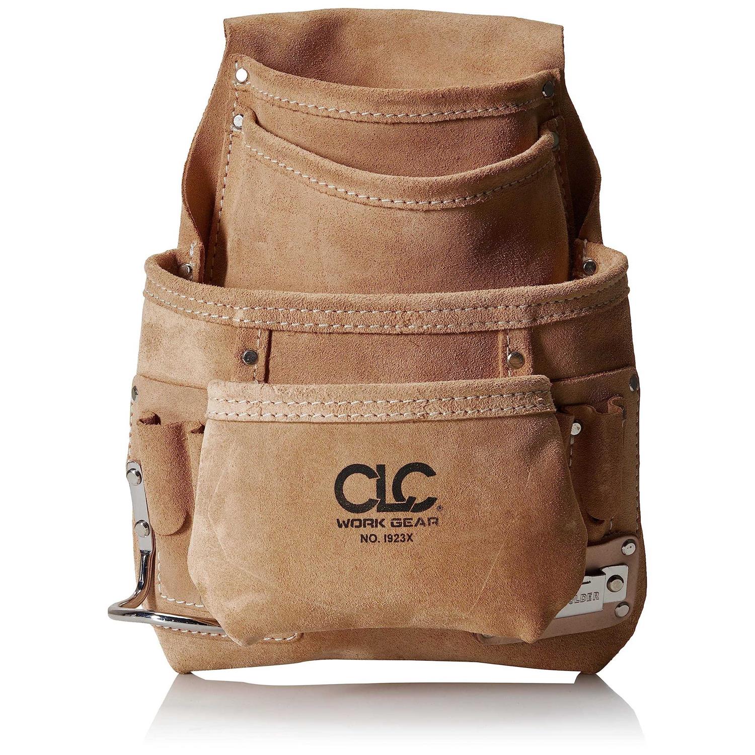 CLC I923X 10 Pocket Suede Nail/Tool Bag - Cheap Fitting