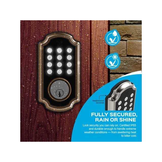 Turbolock TL117 Smart Lock with Keypad Digital Deadbolt with App - Cheap Fitting