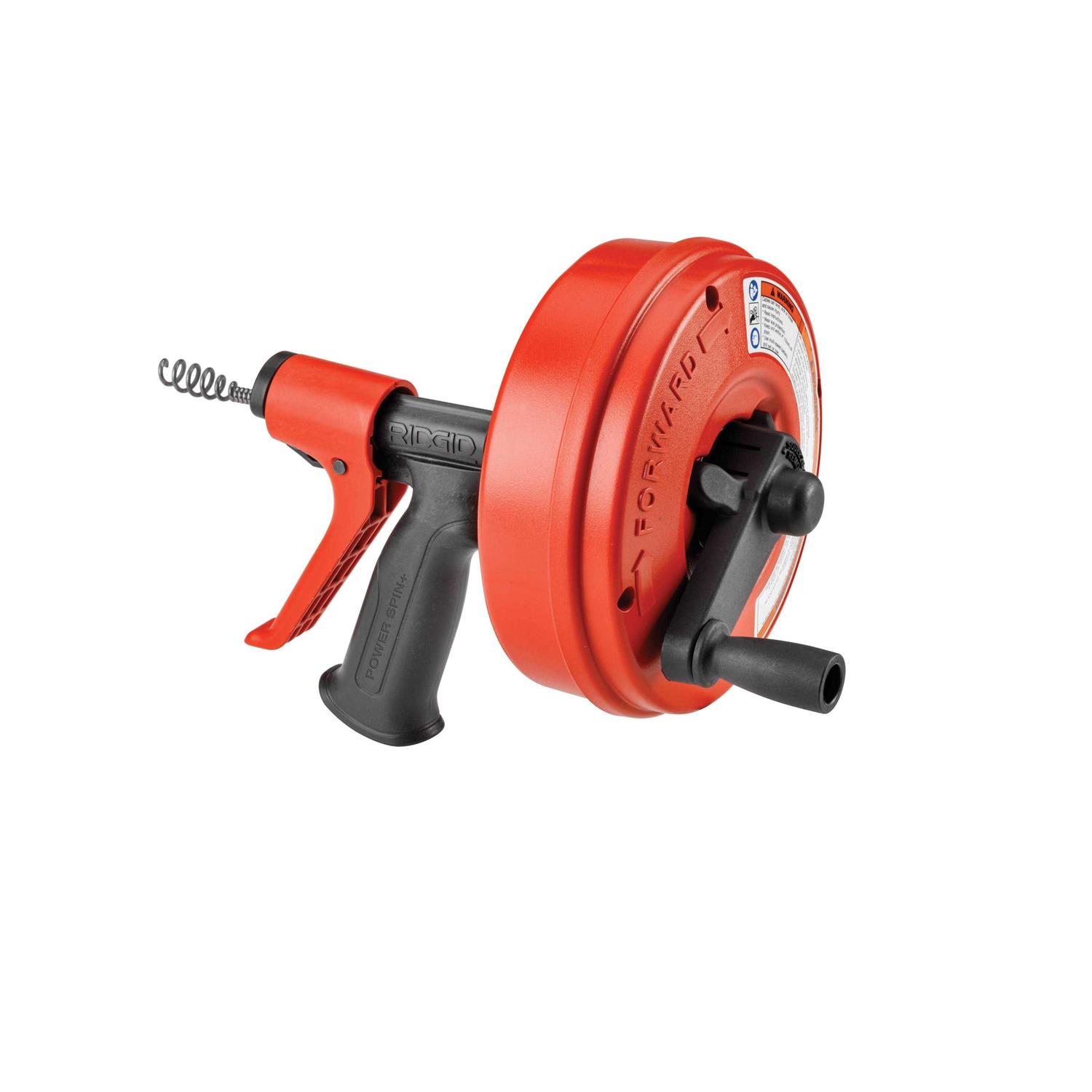 RIDGID 57043 Power Spin+ Drain Cleaner - Cheap Fitting