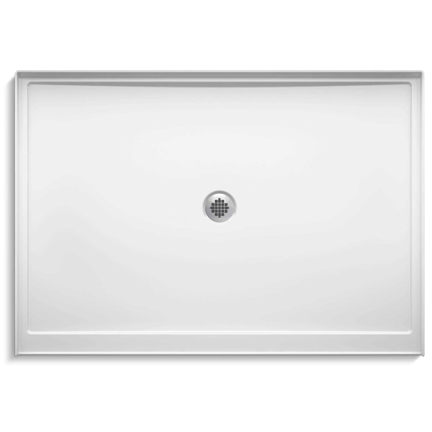 Kohler K-8659-0 60 x 42 Rely Single-Threshold shower base with center drain - Cheap Fitting