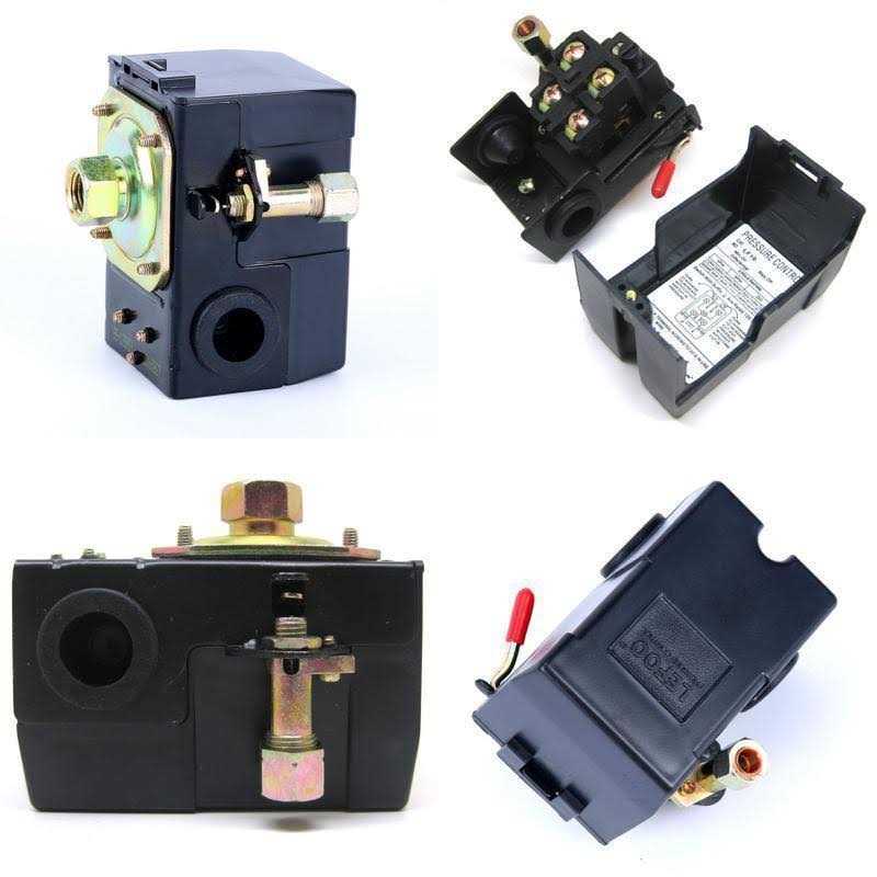 LEFOO New H/d Pressure Switch For Air Compressor 95 125 W/unloader - Cheap Fitting
