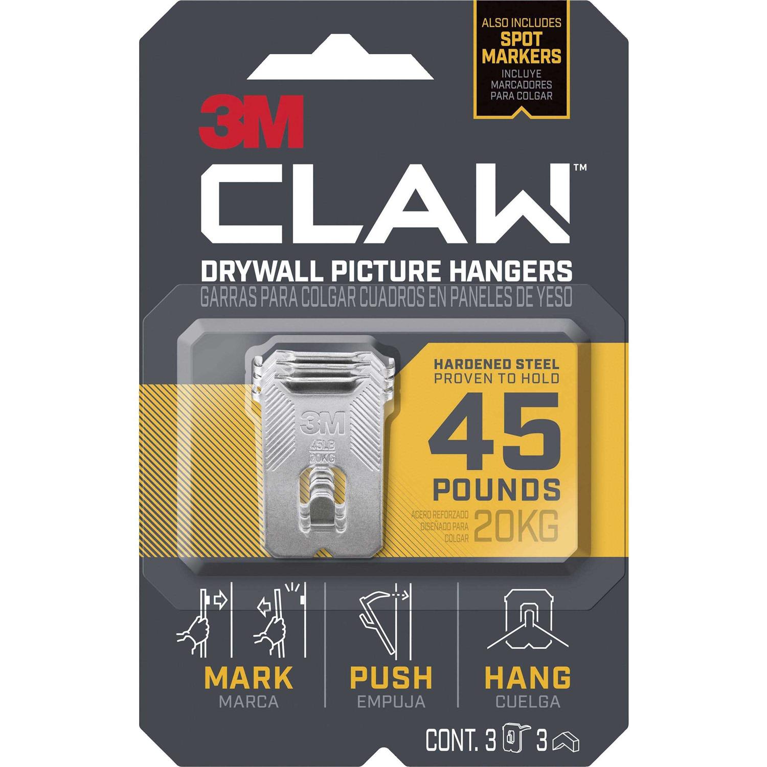 3M Claw Drywall Picture Hanger - Cheap Fitting