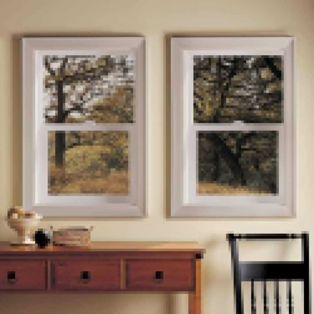 JELD-WEN 2500 Series Vinyl Single Hung Window with Fiberglass Mesh Screen - Cheap Fitting