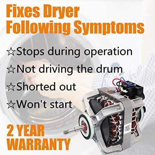 Azdele DC31-00055G Dc31-00055D DC31-00055H OEM Dryer Motor compatible with samsung & kenmore Dryer,Replaces DC31-00055G Dc31-00055D,Dc3 - Cheap Fitting