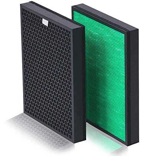 Coway Filter Replacement Airmega 400/400s Max2 Air Purifier, True Green Hepa and Active Carbon Filter Set - Cheap Fitting