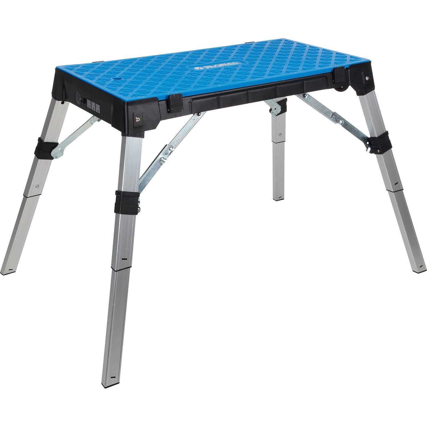 Global Industrial 4-in-1 Portable Workbench With Power Strip 493680 - Cheap Fitting
