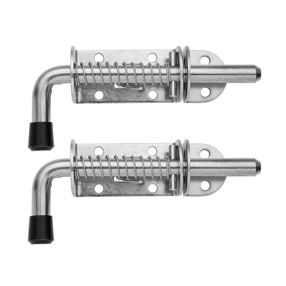 Jqk Spring Loaded Latch Pin 304 Stainless Steel Barrel Bolt Thickened 2mm Door Lock - Cheap Fitting