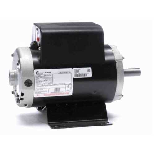 Century B813 5 HP 230V Air Compressor Motor - Cheap Fitting