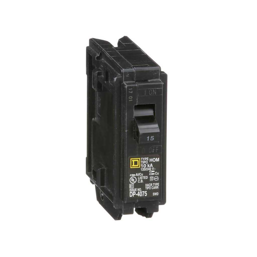 Square D HOM115 Circuit Breaker - Cheap Fitting