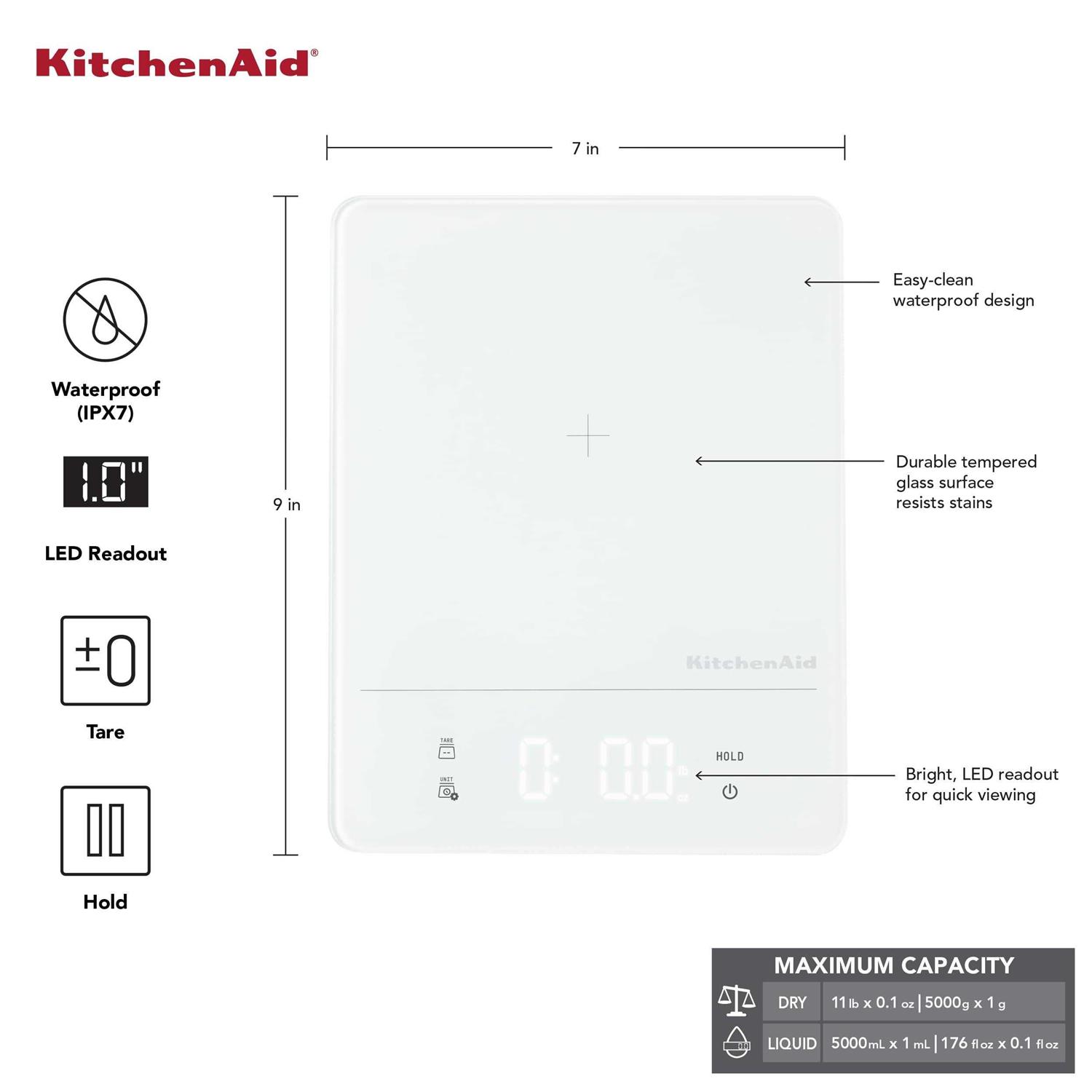 KitchenAid Digital Kitchen Food Scale - Cheap Fitting