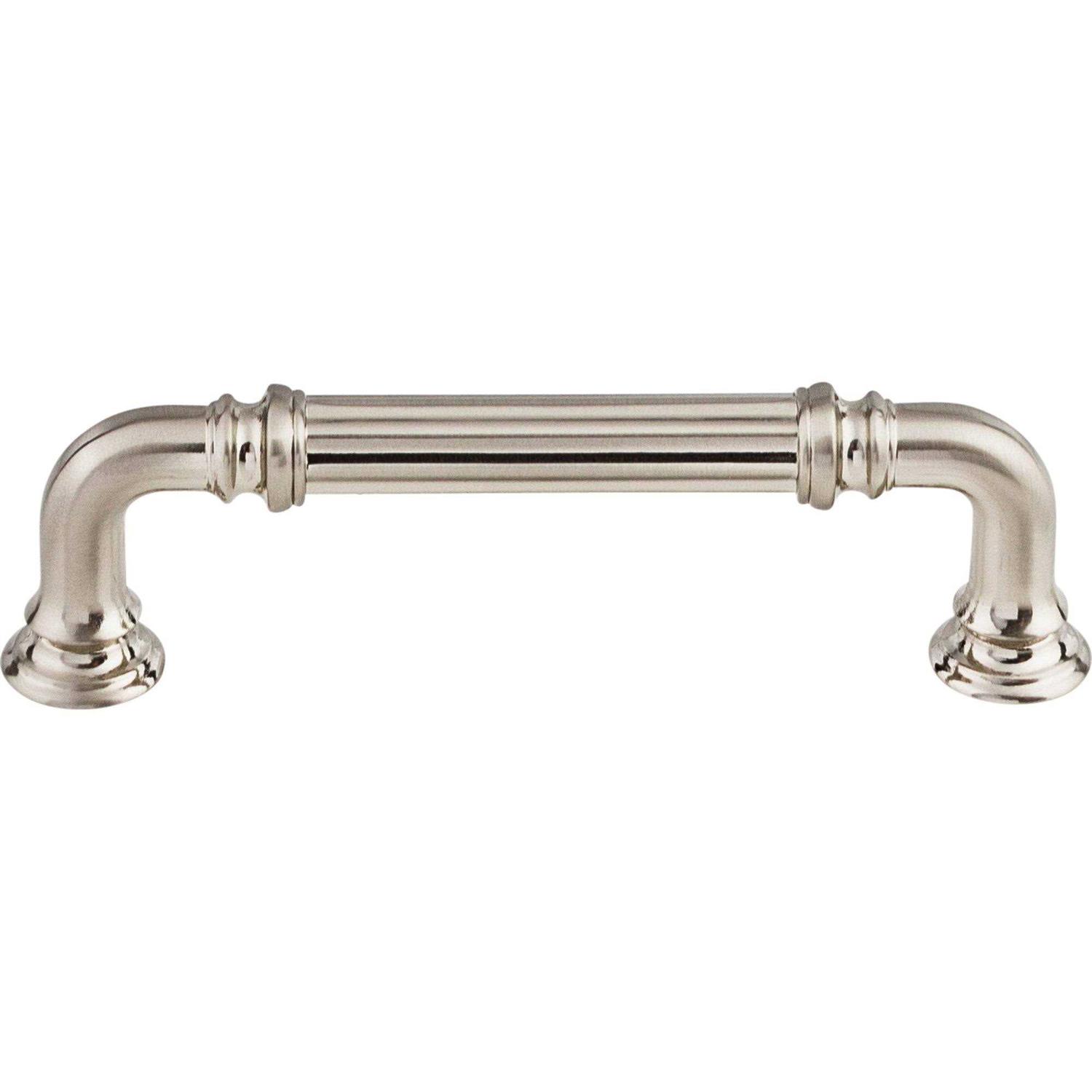 Top Knobs TK322BSN Reeded Pull 3 3/4 - Cheap Fitting