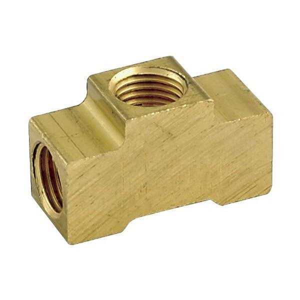 Allstar Performance-Inverted Flare Tee 3/16in w/ 1/8NPT Female ALL50137 - Cheap Fitting