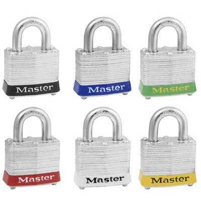 Master Lock 3KALH Laminated Steel Padlock Keyed Alike 3KALH 3753 - Cheap Fitting