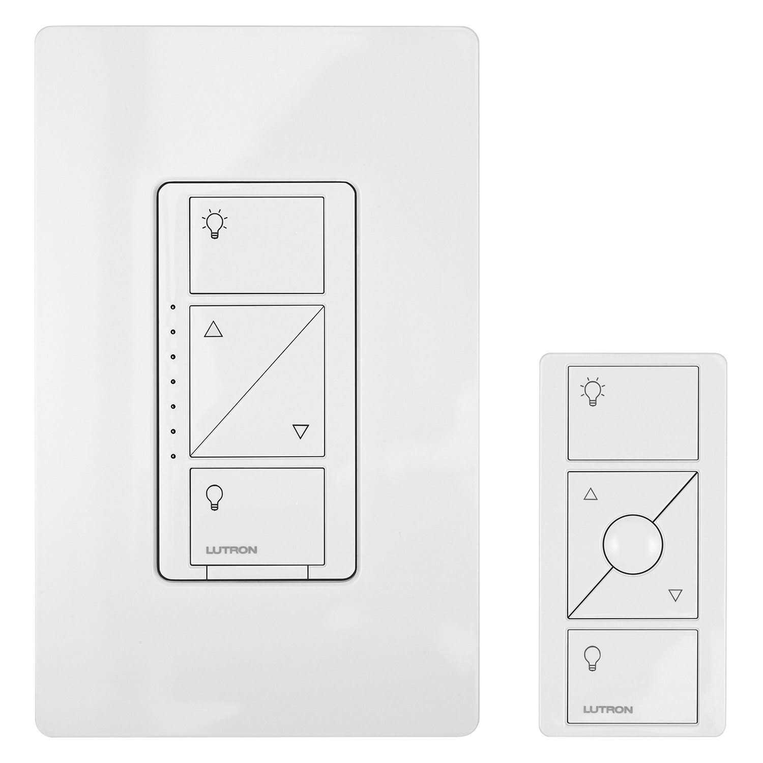 Lutron Caseta Smart Lighting Lamp White Dimmer Switch & Remote Kit P-PKG1W-WH-R - Cheap Fitting