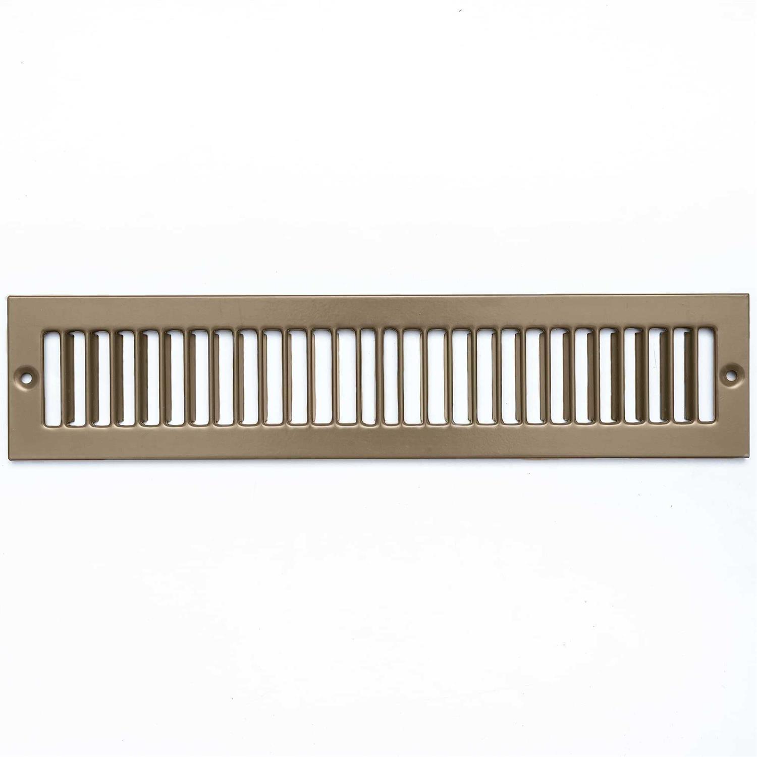 Handua 2 x 12 Toe Kick Register Grille - Cheap Fitting