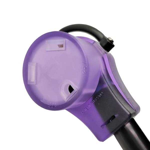 parkworld 10/3 30 Amp 125-Volt NEMA TT-30 RV Extension Cord with Handle - Cheap Fitting