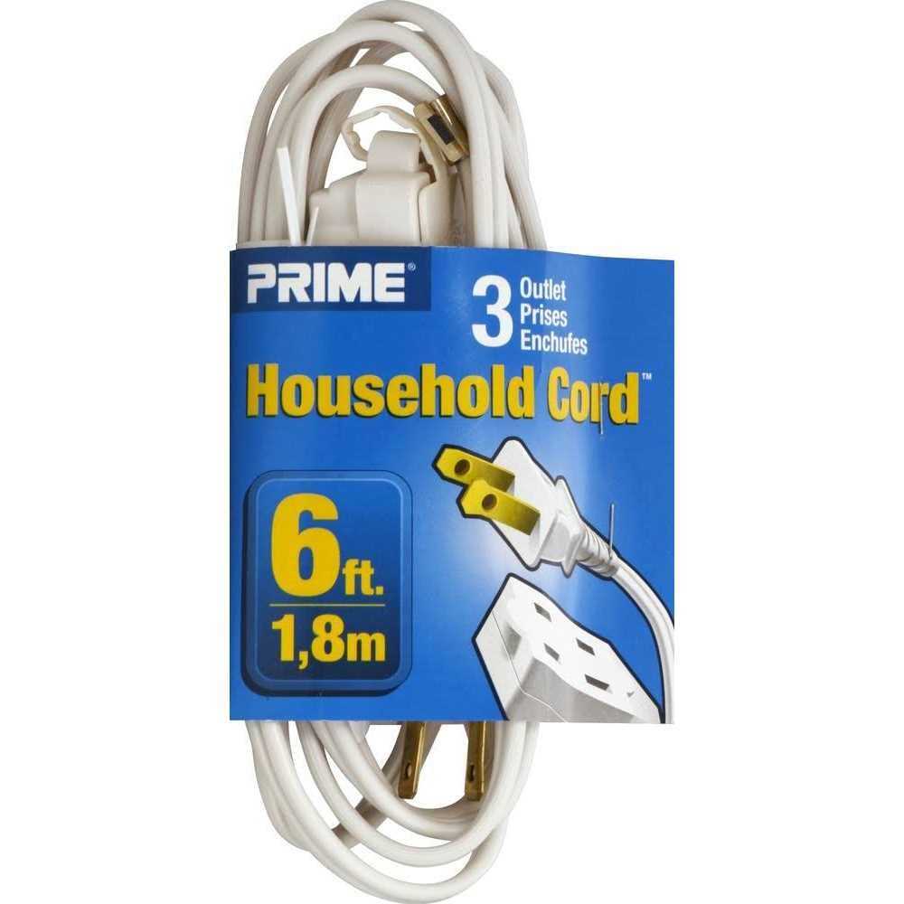 Prime Household Extension Cord - Cheap Fitting