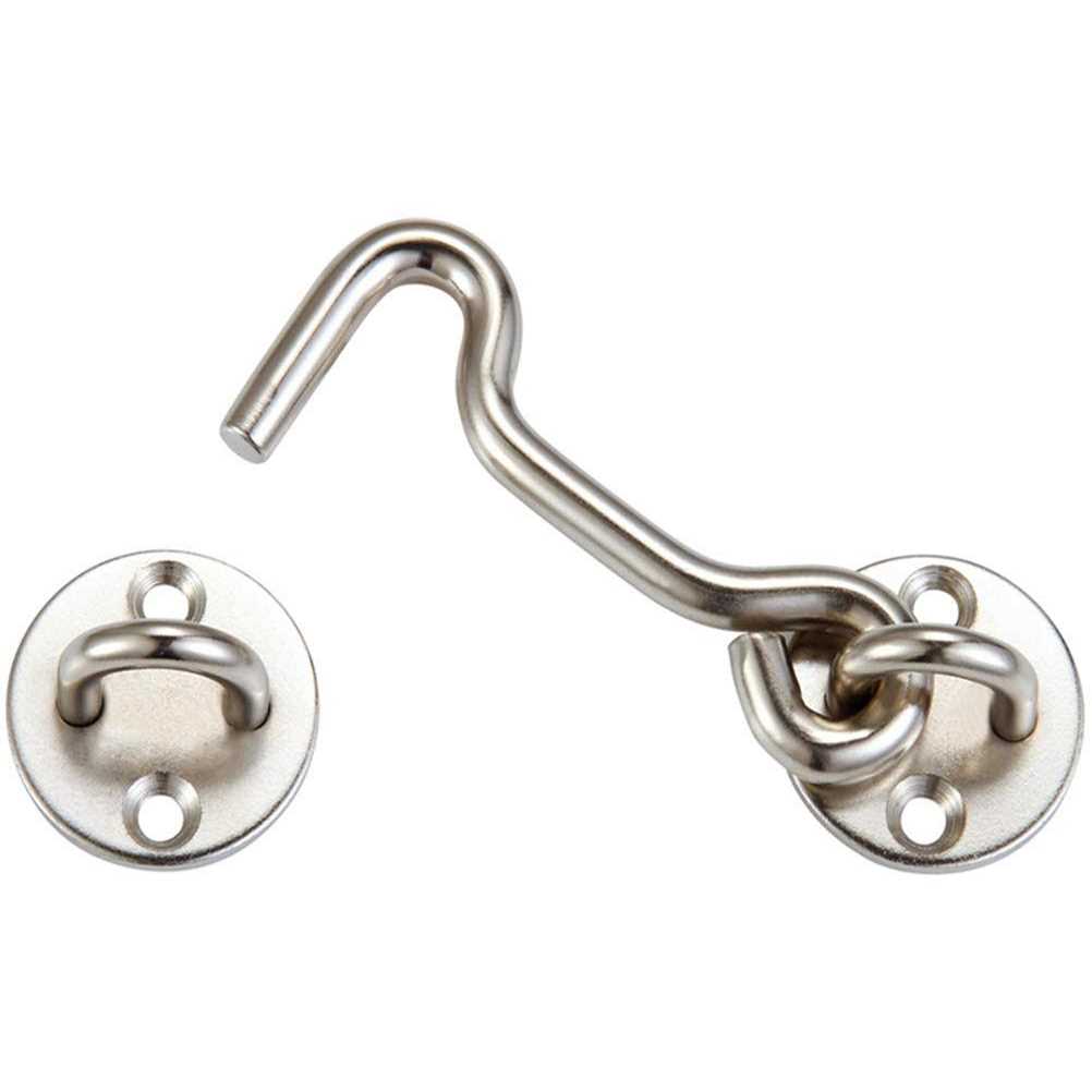 Raswik 4 Privacy Hook and Eye Gate Latch Easy Lock - Cheap Fitting