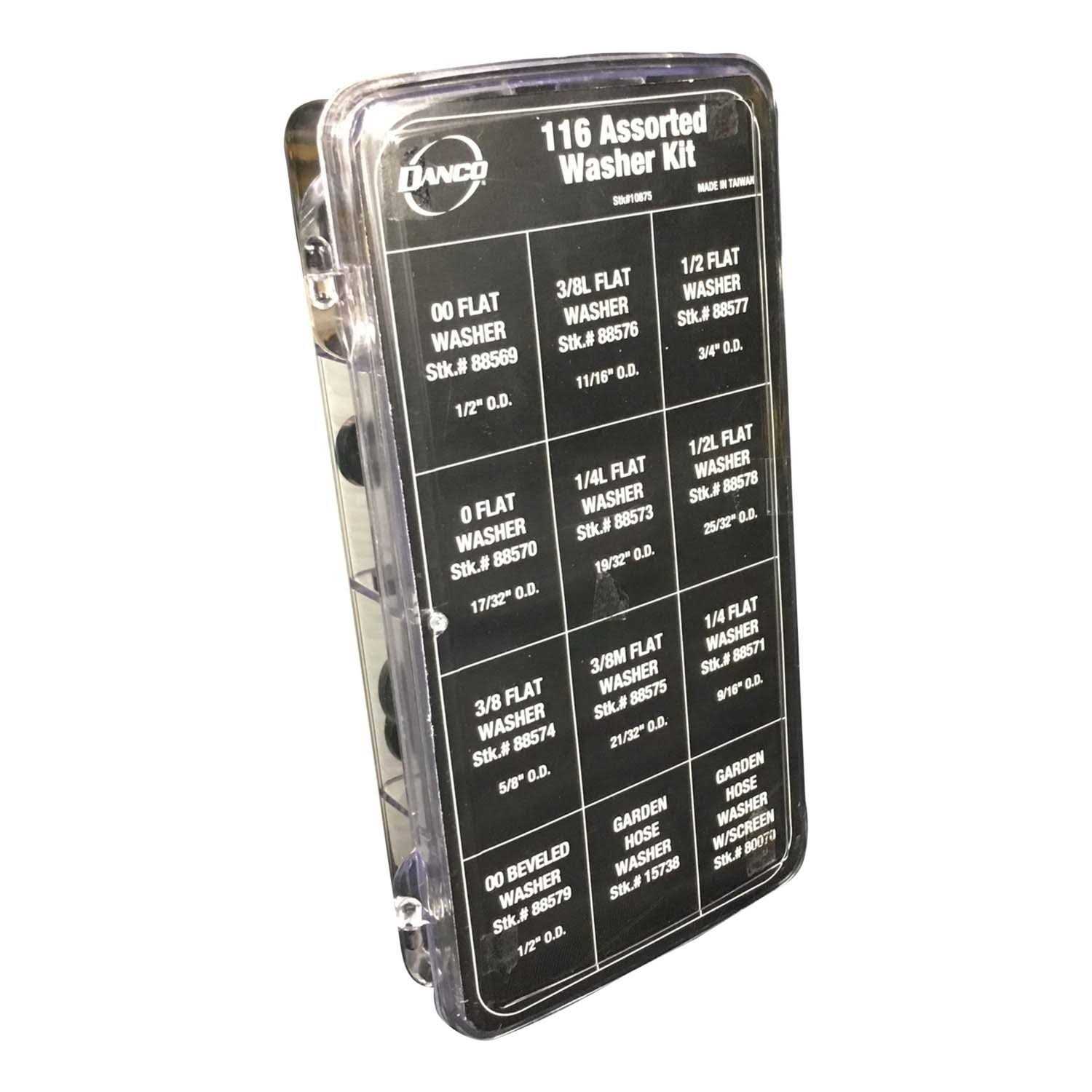 Ace Rubber Assorted Washer 116 pk - Cheap Fitting