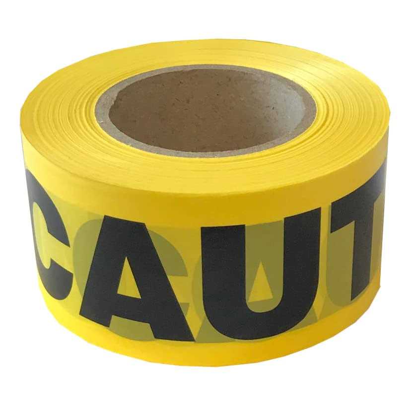 Cordova T15101 Barricade Tape CAUTION Yellow - Cheap Fitting