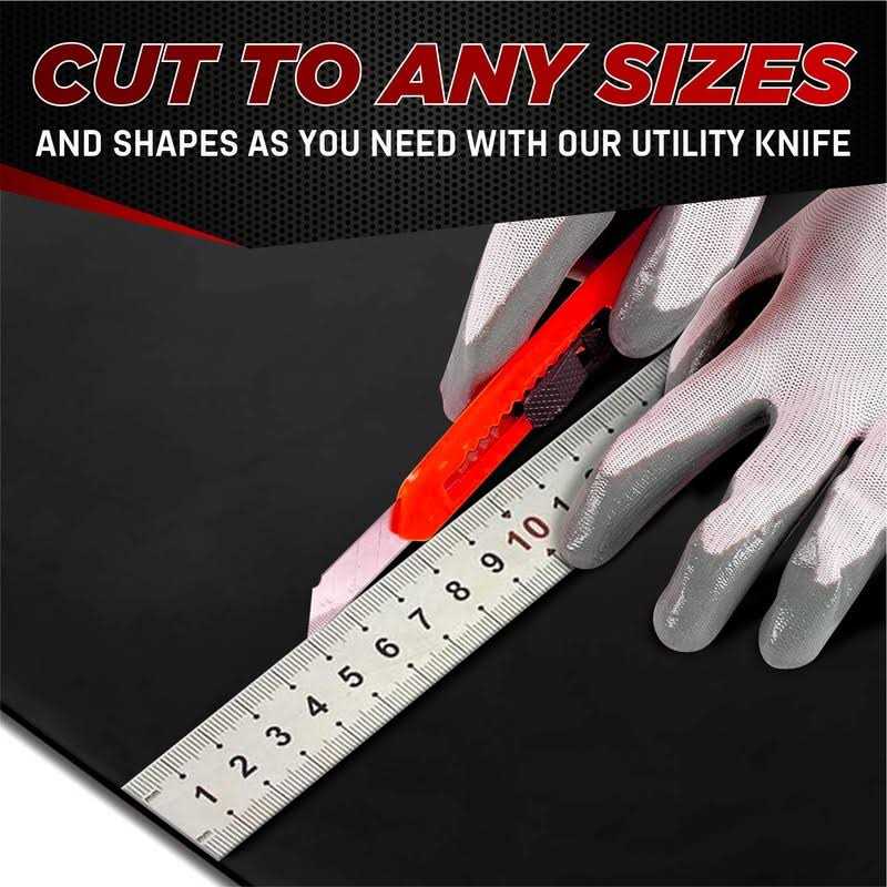 PAMAZY Neoprene Rubber Sheet Roll 1/16 Thick x Wide x Long with Adhesive Backing - Cheap Fitting