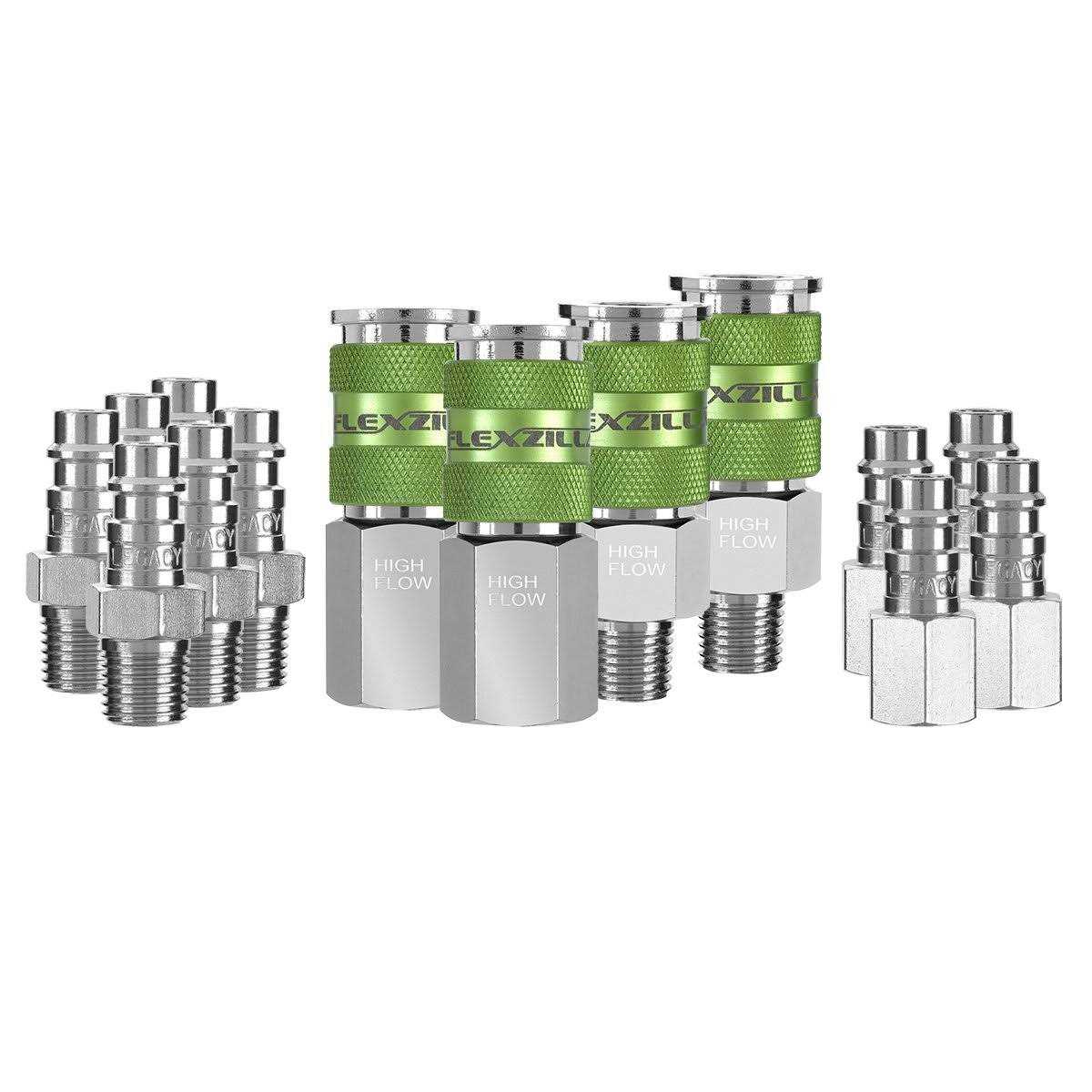 Flexzilla Pro High Flow Coupler & Plug Kit A53458FZ - Cheap Fitting