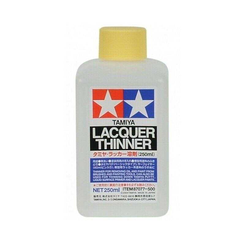 Tamiya 87077 Lacquer Thinner 250ml - Cheap Fitting