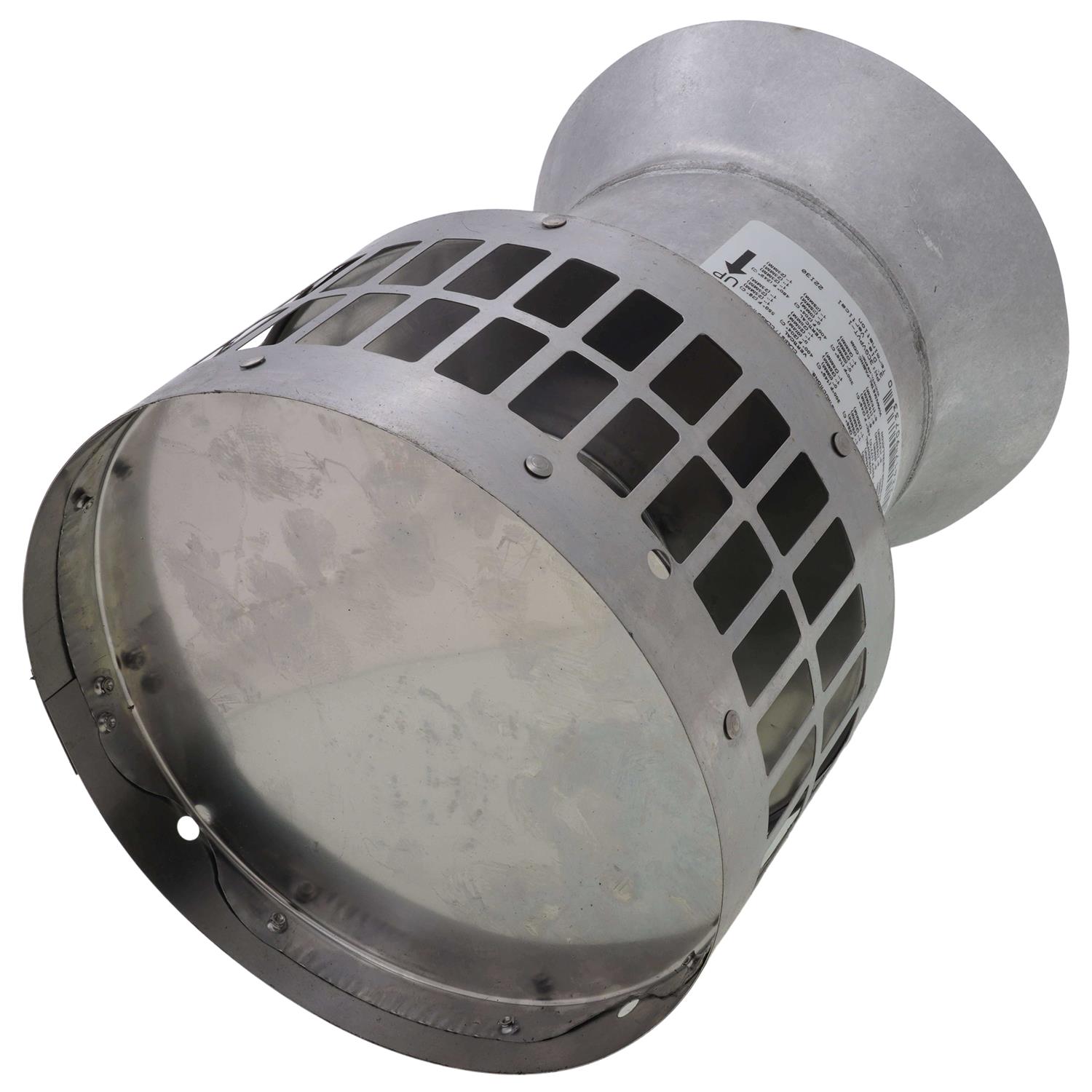 Rheem RTG20151P 3-Inch 5-Inch Tankless Water Heater Vertical Cap Termination - Cheap Fitting