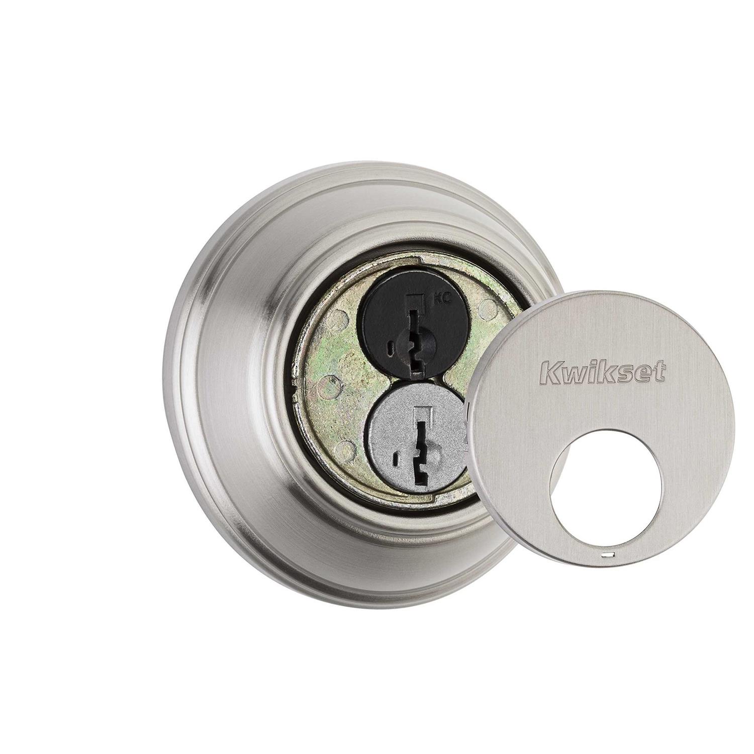 Kwikset Key Control Deadbolt - Cheap Fitting