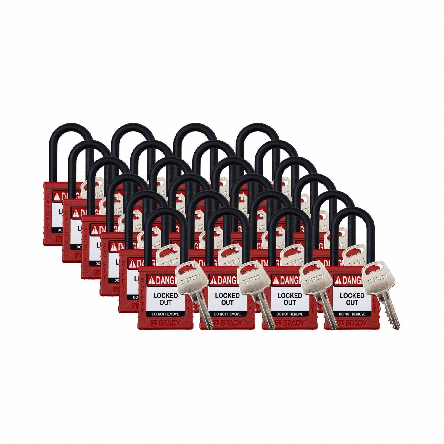 Brady SDPL-RED-38 Padlock - Cheap Fitting