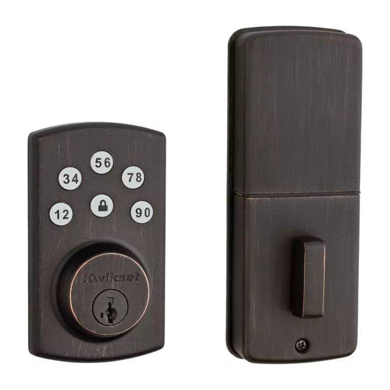 Kwikset Electronic Deadbolt - Cheap Fitting
