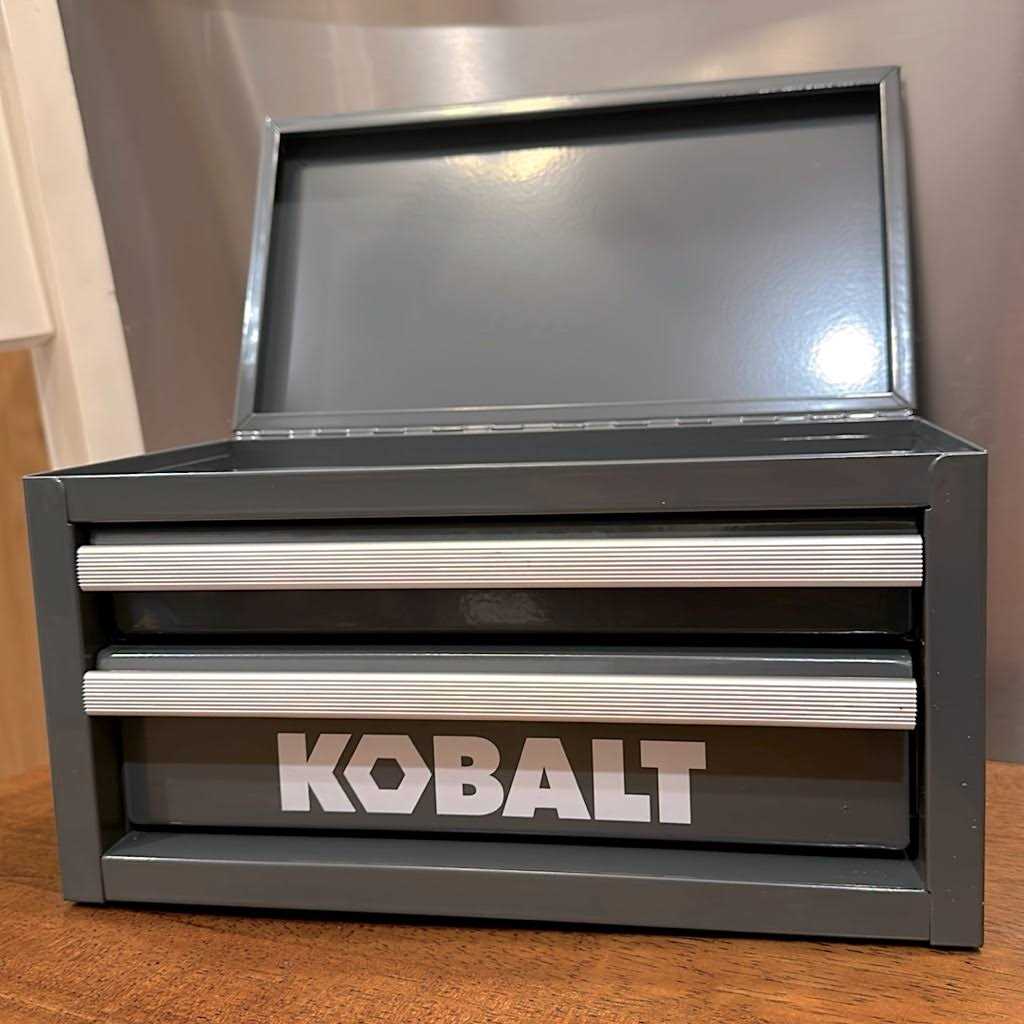 Kobalt Other Kobalt Mini Tool Box Friction 2-Drawer - Cheap Fitting