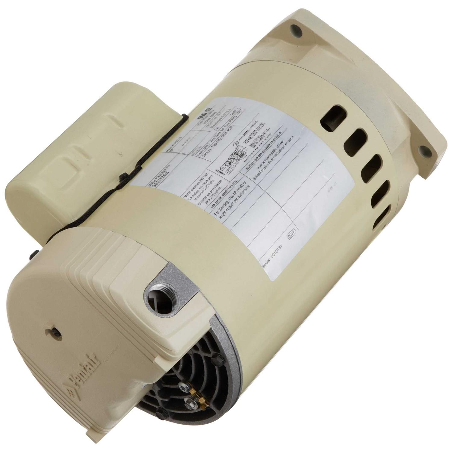 Pentair 355020S .75HP 115/230V Almond Square Flange Motor - Cheap Fitting