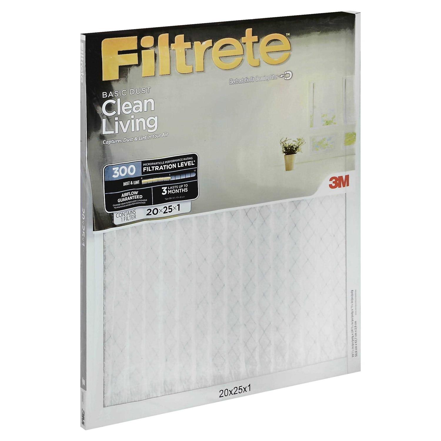 Filtrete Basic Dust & Lint Air Filter - Cheap Fitting