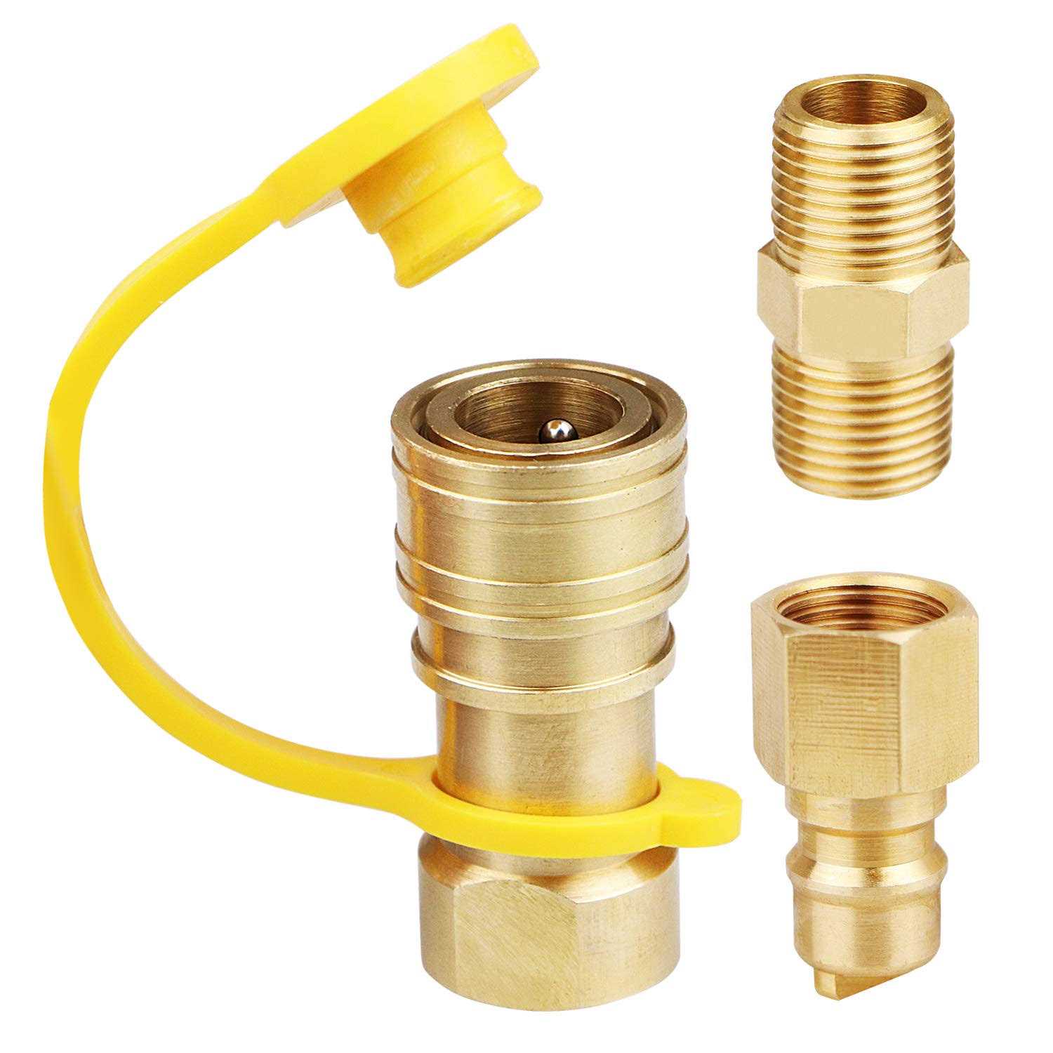 EXCELFU 3/8 Inch Natural Gas Quick Connect Fittings - Cheap Fitting