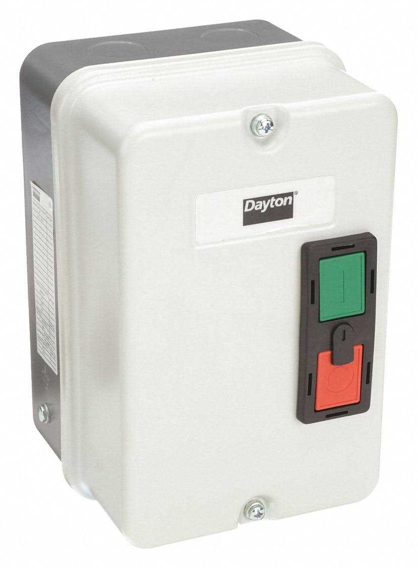Dayton 6FZJ6 Motor Starter Enclosure,Steel,NEMA 4,25a - Cheap Fitting