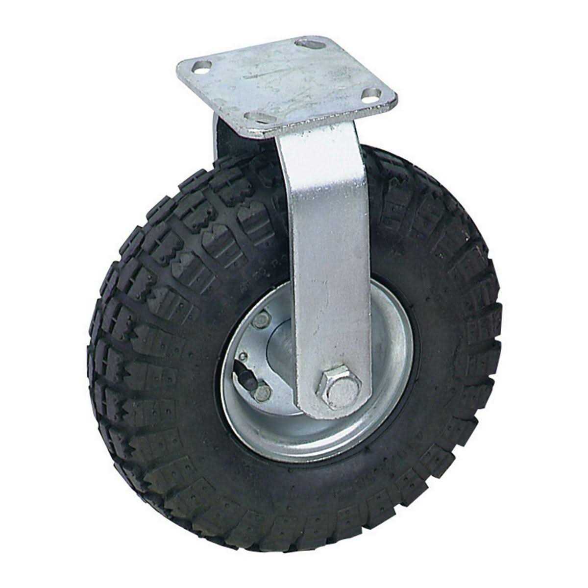 Haul-Master 10 in. Pneumatic Rigid Caster - Cheap Fitting