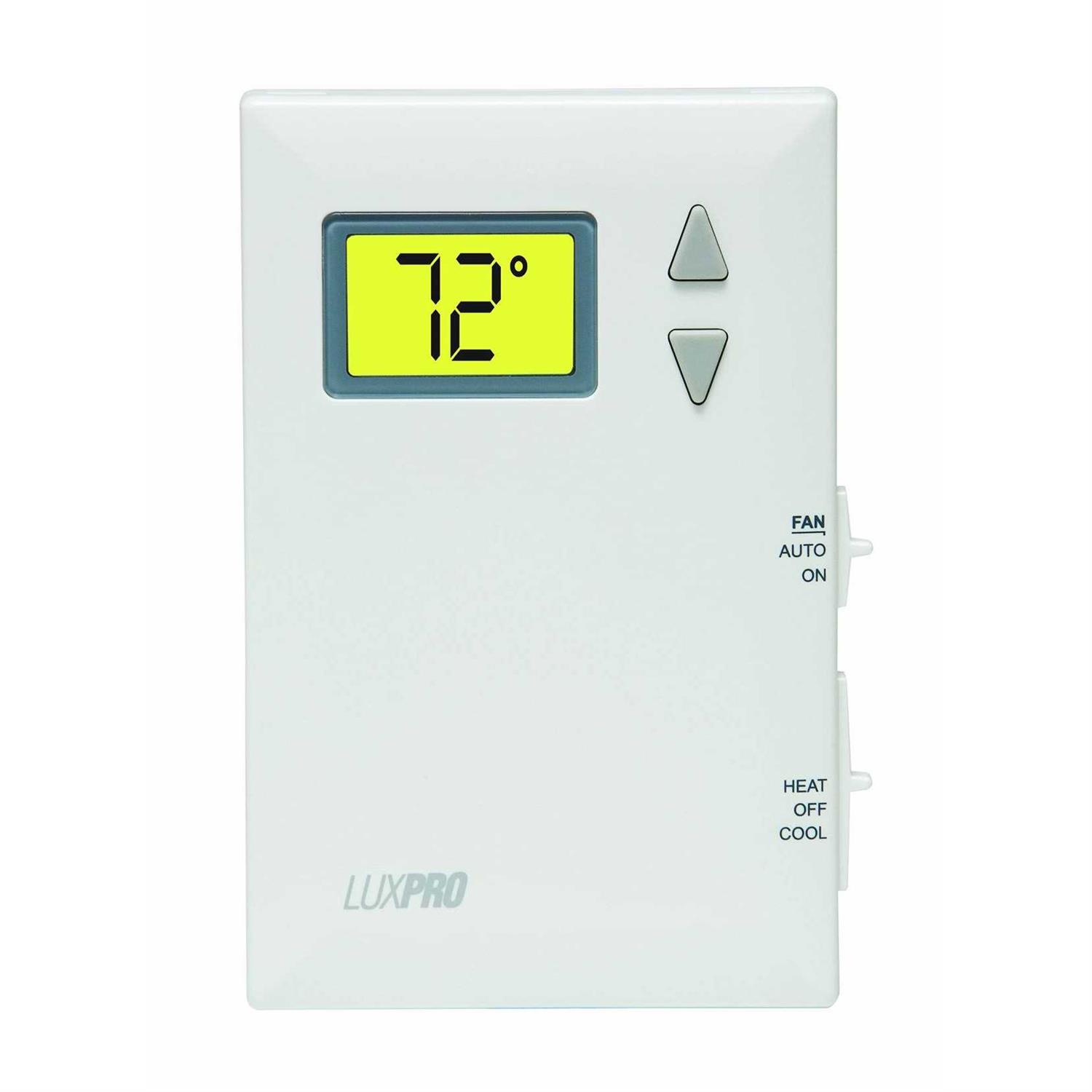 LuxPRO PSD011B Pro-Spec Battery Powered Digital Thermostat - Cheap Fitting
