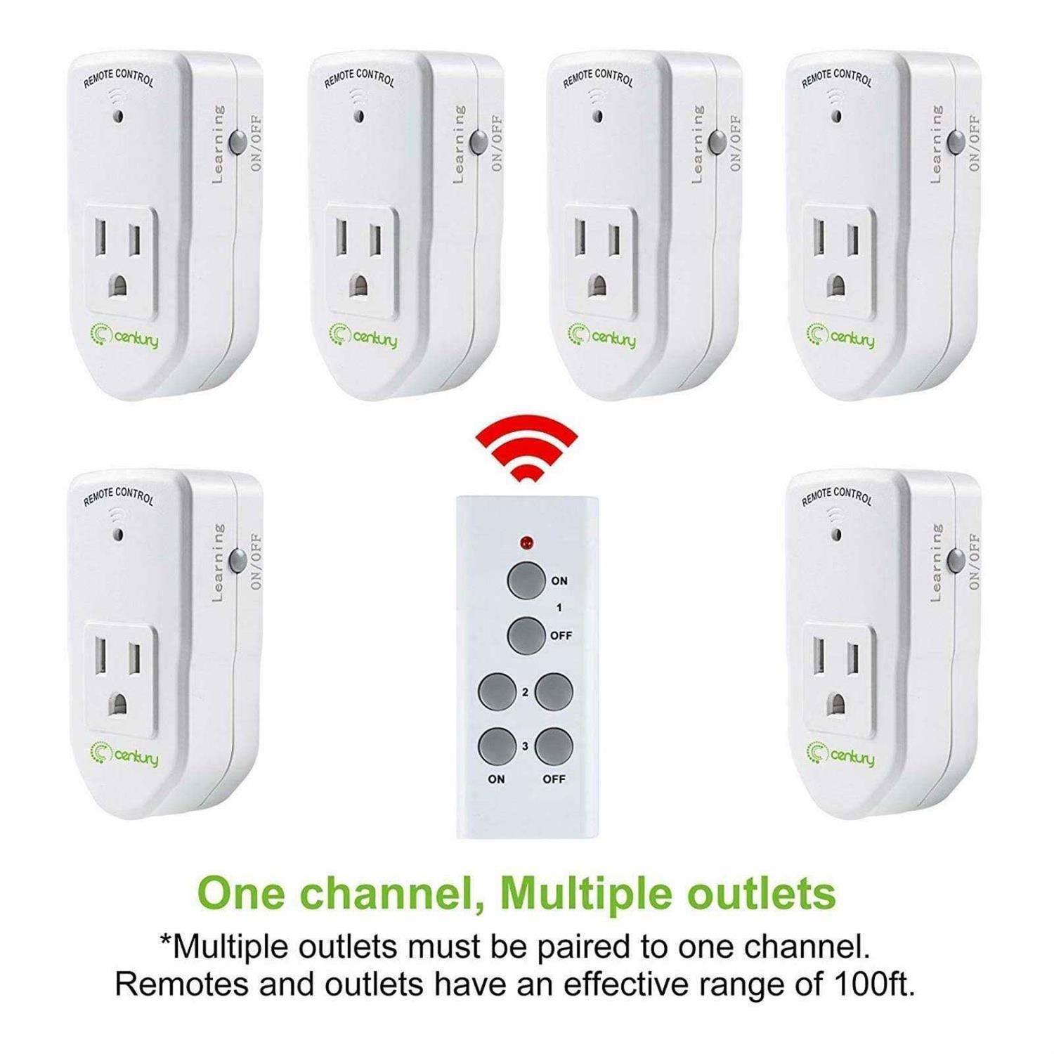 Bn-link Wireless Remote Control Electrical Outlet Switch for Lights Fans - Cheap Fitting