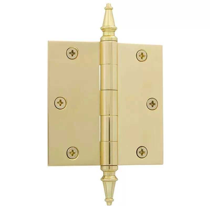 Nostalgic Warehouse 3.5 Steeple Tip Residential Hinge Square Corners - Cheap Fitting
