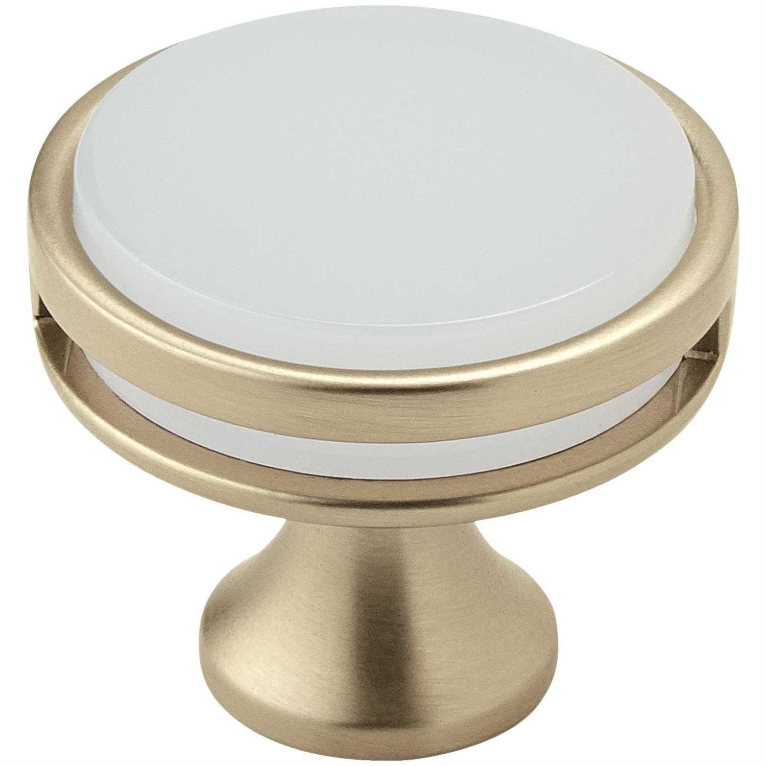 Amerock Oberon 1-3/8 Frosted Cabinet Knob BP36608	Amerock Oberon 1-3/8 Frosted Cabinet Knob BP36608 - Cheap Fitting