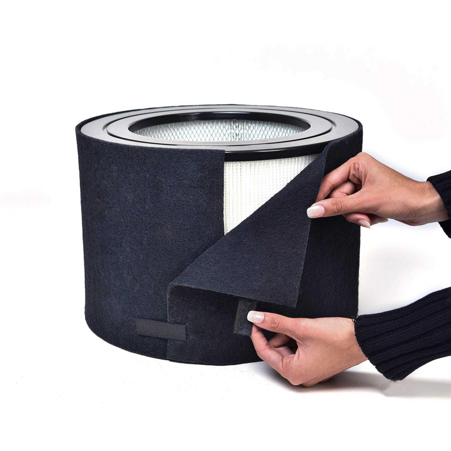 Honeywell 50250 Compatible Air Purifier Pre Filter Deodorizes Air and Removes Odors With Activated Carbon and Zeolite To Extend Air Filter Life - Cheap Fitting