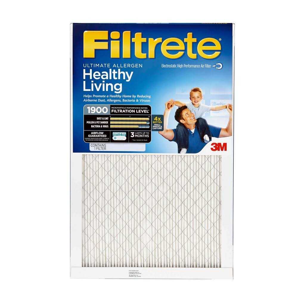 Filtrete 1900 Ultimate Allergen Filter - Cheap Fitting