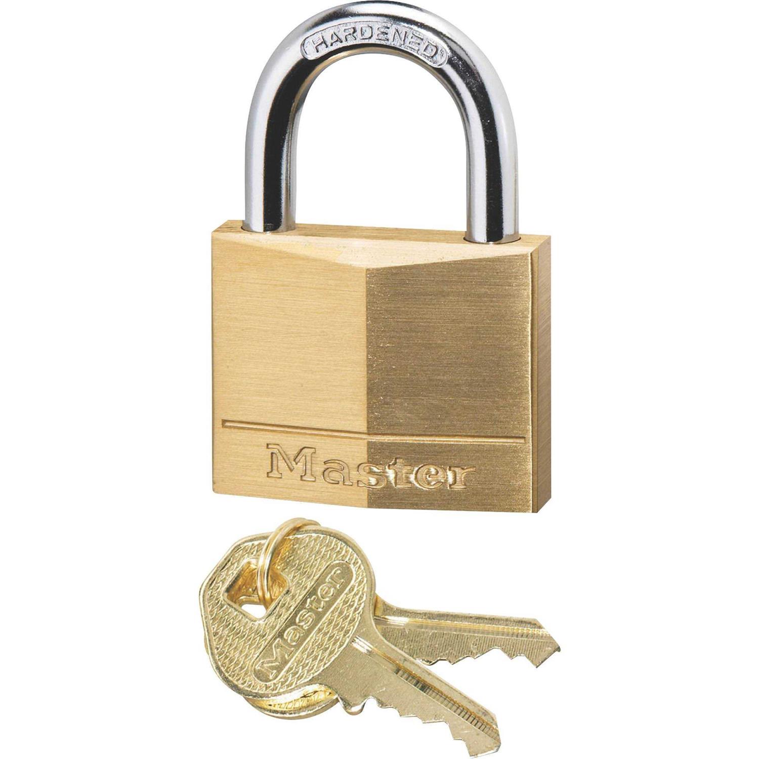 Master Lock Solid Brass Padlock - Cheap Fitting