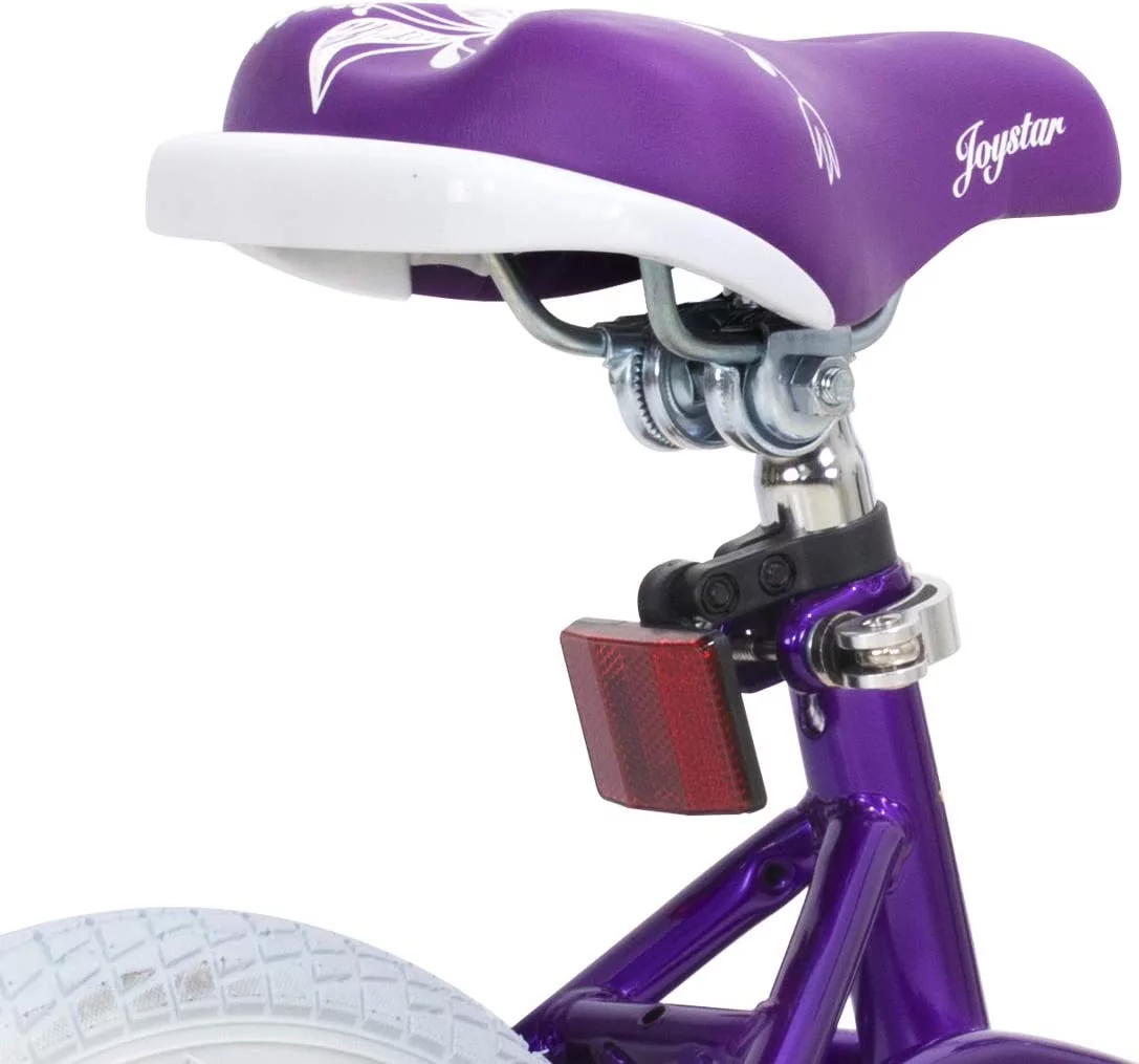 JOYSTAR Fairy Girls Bike for Toddlers and Kids Ages 5-9 Years Old Kids, 18 inch Wheels .Training Wheels Included,Pink - Cheap Fitting