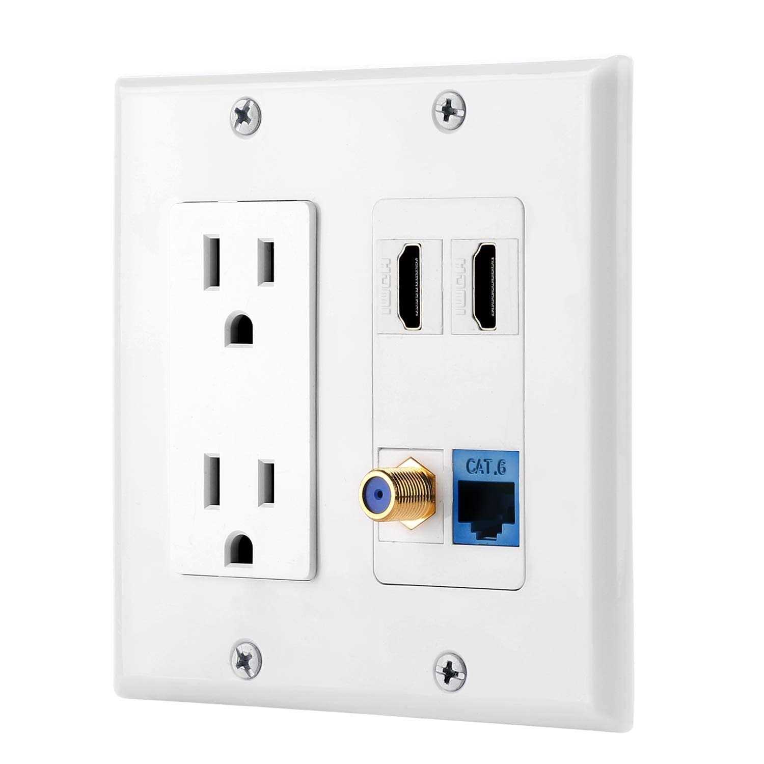 Ibl-15a Power Outlet 1 Port Hdmi - Cheap Fitting