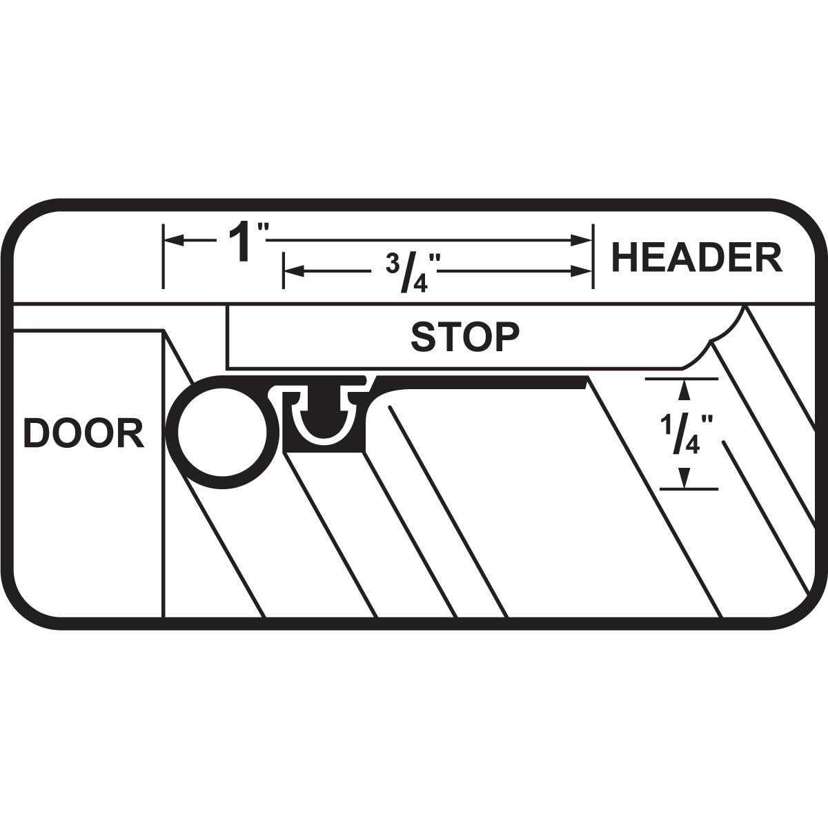 M-D Building Products 01677 Flat Profile Door Jamb Weather-Strip Kit - Cheap Fitting