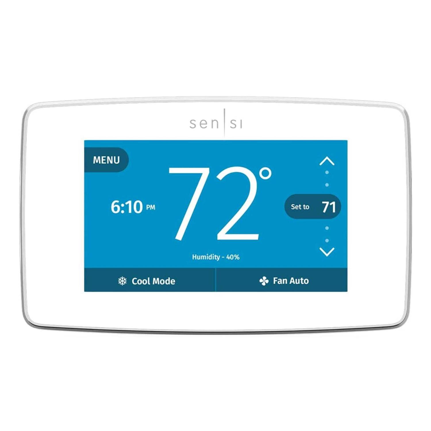 Emerson Sensi Touch Smart Programmable Wi-Fi Thermostat - Cheap Fitting