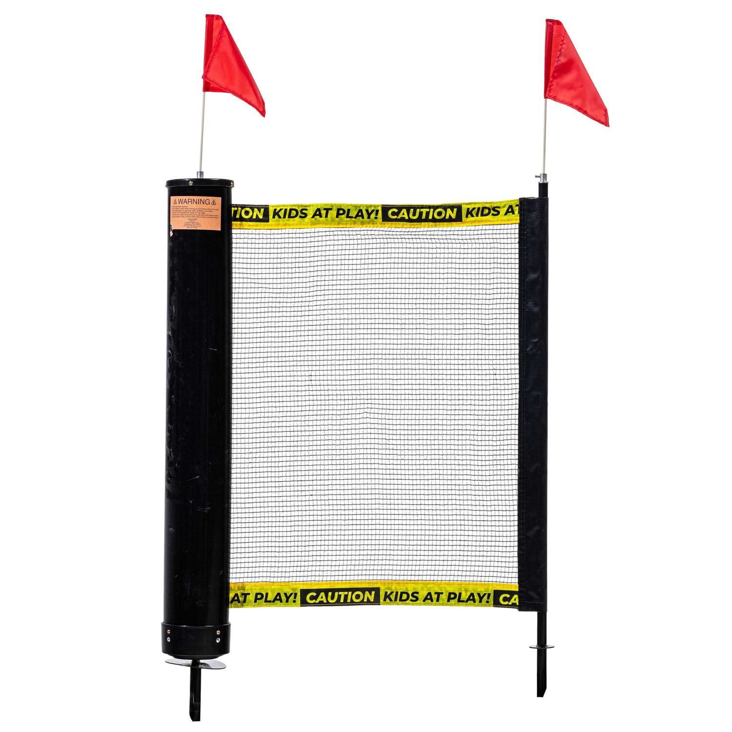 Franklin Sports Retractable Driveway Barrier Visual Safety Barrier - Cheap Fitting