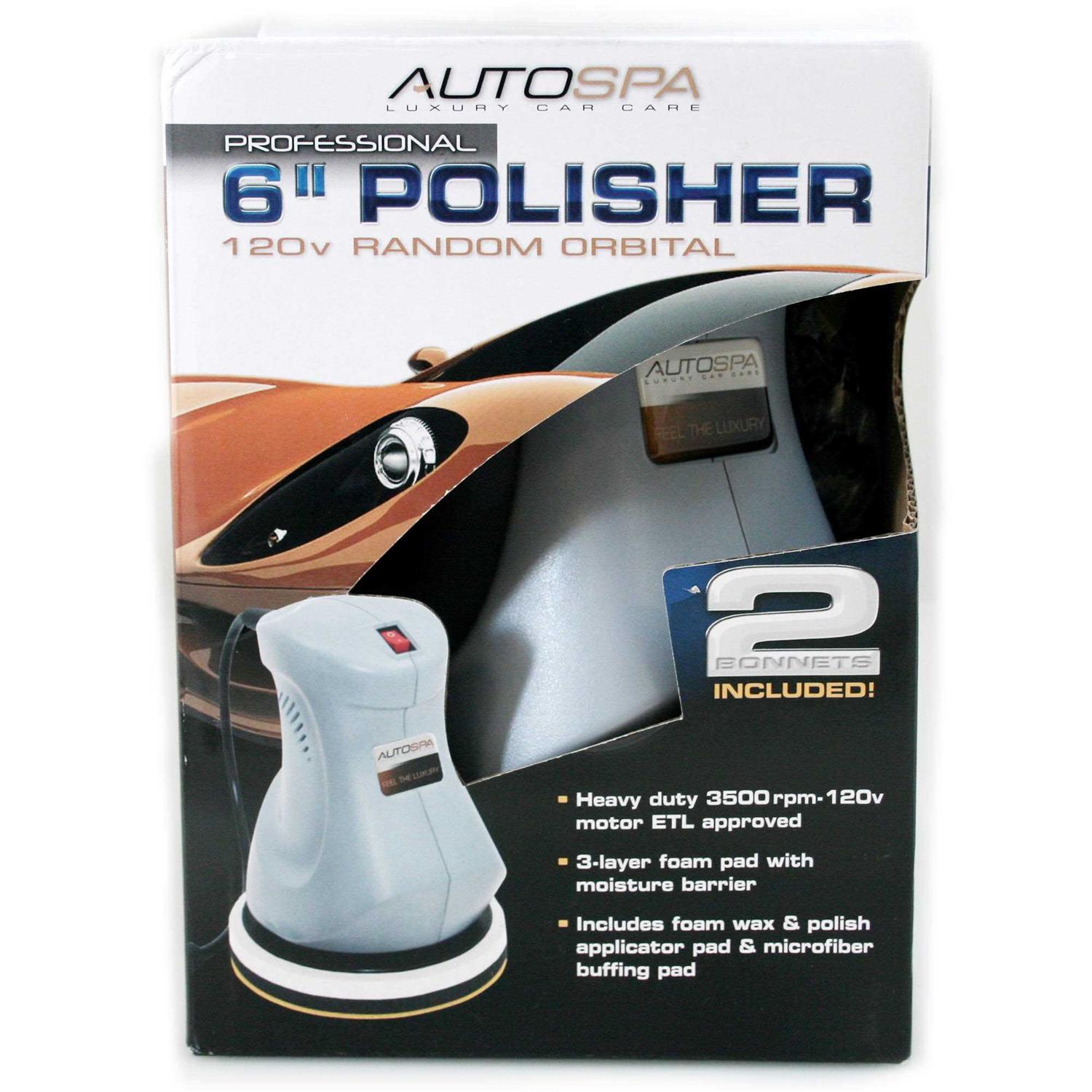 AutoSpa 6-inch Random Orbital Auto Polisher - Cheap Fitting